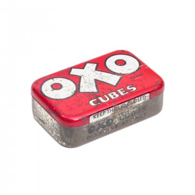Opakowanie reklamowe kostek bulionowych OXO Cubes. XX w.